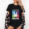Pop Pop Weezer - Touring American Rock Band Gender-Neutral Shirt for Both Men and Women Pattern