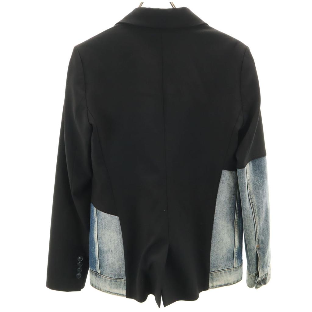 Desigual Denim Switch Hybrid Slim blazer 36 black Women Used