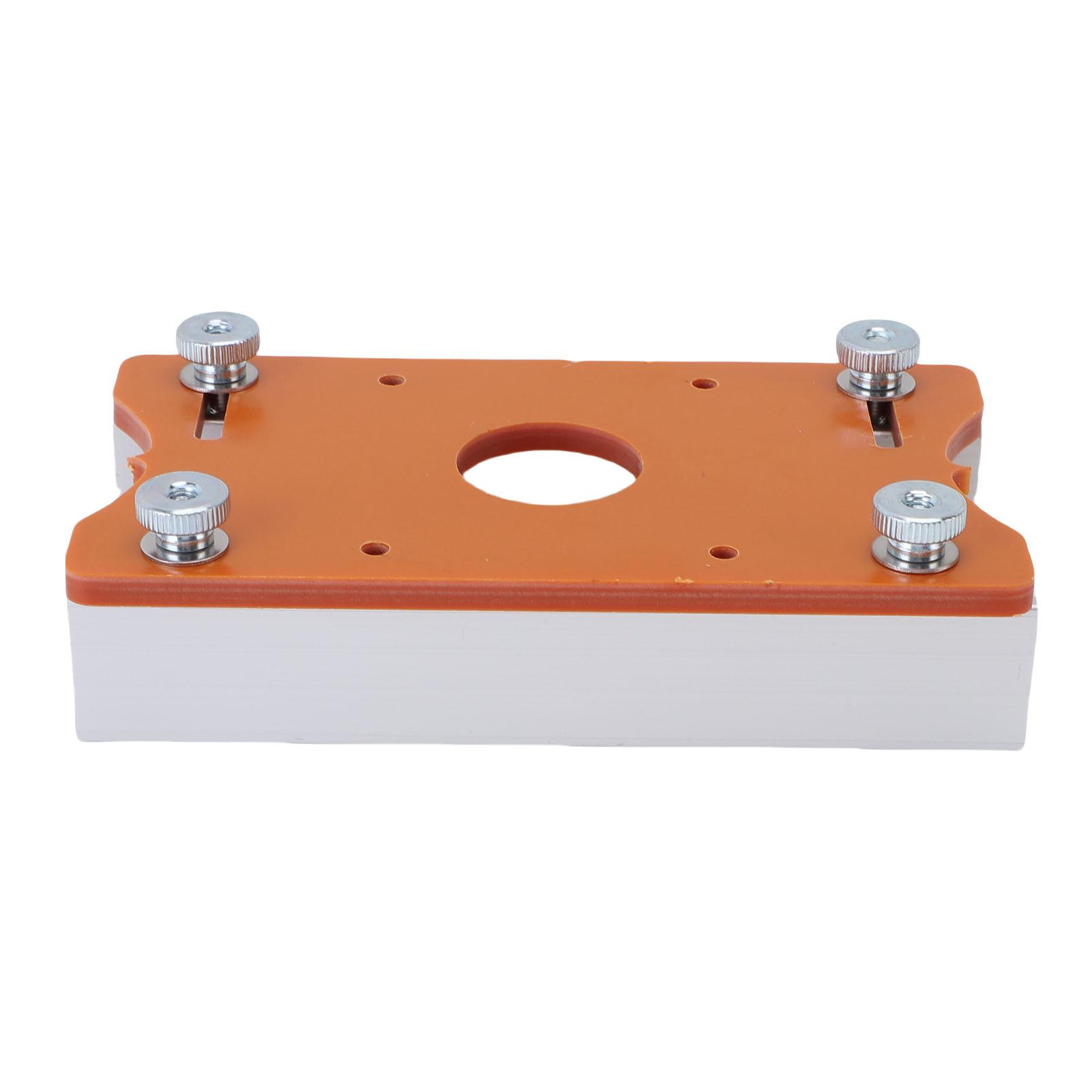 

65mm Trimming Machine Slotted Bracket 0 to 5cm Wood Thickness Range 2 in 1 Slotted Base Fastening Bracket Accessory