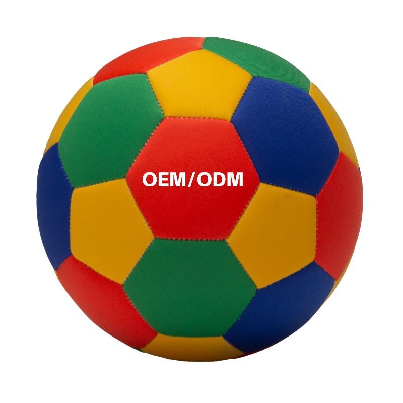 No. 4 Low-noise Football, 8-inch Soft and Safe T-cloth Diving Cotton Beach Football, Lightweight and Durable, Full of Fun