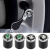 Car Wheel Tyre Stem Air Rim Stem Valve Caps for Skoda Citigo Roomster Octavia Superb 2 Fabia Rapid Yeti Kodiaq Kamiq Accessories