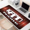 Custom Name Personalized football team Pattern Mousepad, Laptop PC Desk Mat, Decorative Desk Mat for Home Keyboard Pad Gift