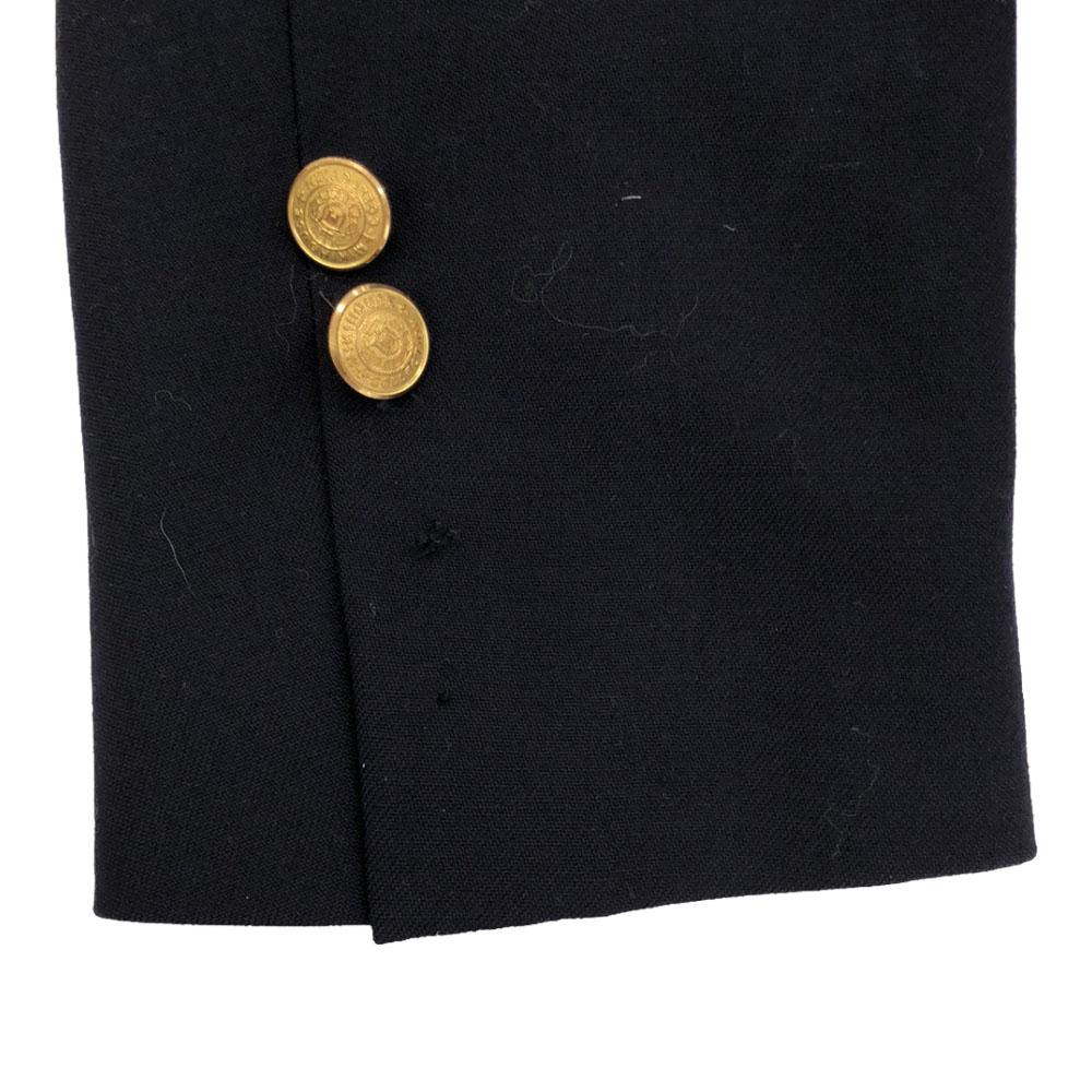 MIKIHOUSE Vyrobeno v Japonsku Wappen dvouřadé sako 130 Námořnické sako Dětské Použité