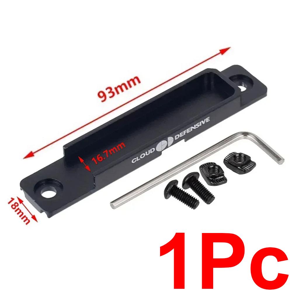 Tactical Metal Slot Flashlight Mount Base for MLOK System Hunting Shooting CS Game Accessories M300/M600 SF Port DBAL-A2 Switch2