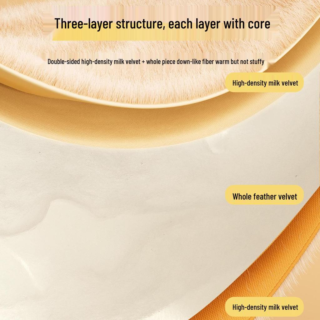 Edredón de Forro Polar de Doble Cara de Terciopelo de Leche - Grueso, Cálido, Edredón de Forro Polar Coral para Todas las Estaciones para Dormitorio