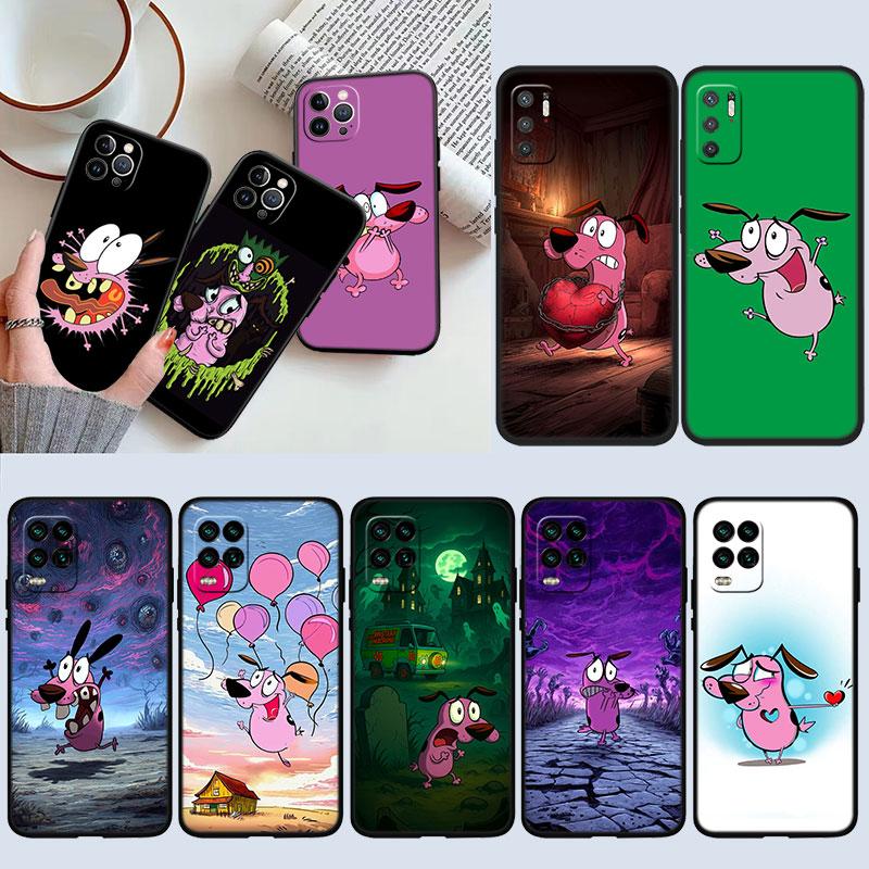 C-Courage C-Cowardly D-Dog New High-End Shell Phone Case for Redmi Note 10 11 12 Pro Max 10S 10C 10T 11A 11S 12S 12C