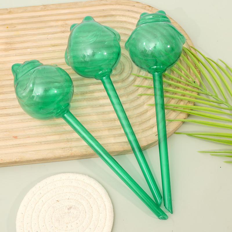 10/1x Automatic Watering Device Frog Plastic Ball Plant Self Drip Irrigation Tool Clever Lazy Flower Water Cans Vacation Supply