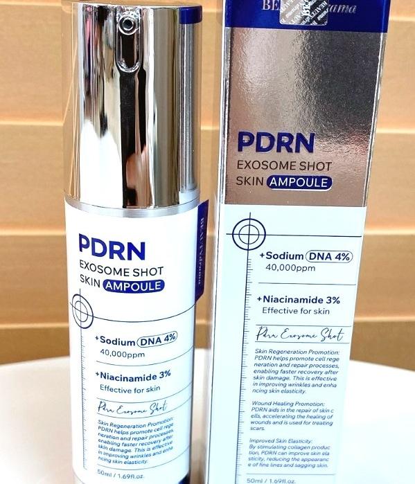 BEAUTYdrama PDRN Exosome Shot Ampoule 50ml / Whitening, Brightening, Moisturizing, Korean Cosmetics, Kbeauty