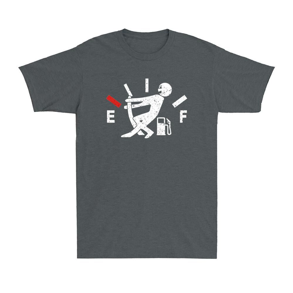 Funny Empty Car Gasoline Joke Gas Needle Circuit Fuel Gauge Empty Unisex TShirt