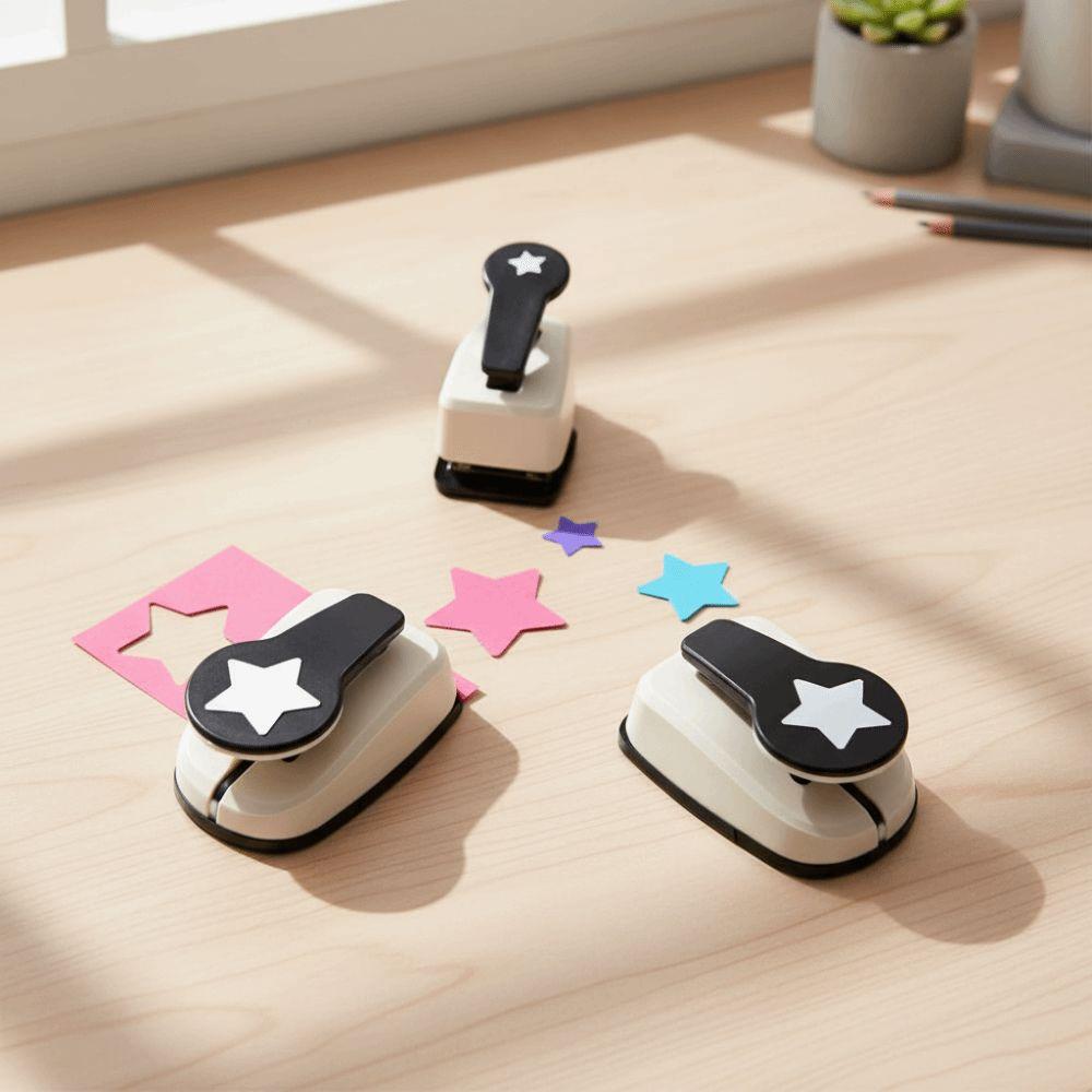 Paper Card Craft Hole Puncher 9/16/25mm Paper Label Punch Scrapbooking Punches Maker  Mother's Day.