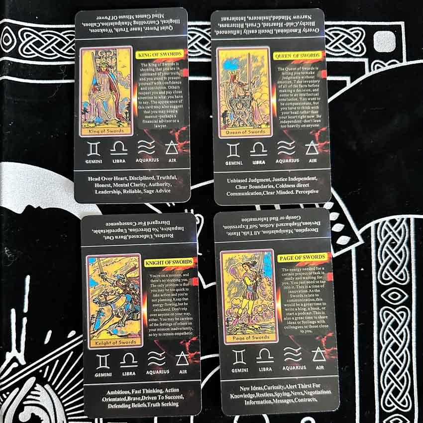 10.3*6cm Beginners Learning Planet Waite Tarot Card Games