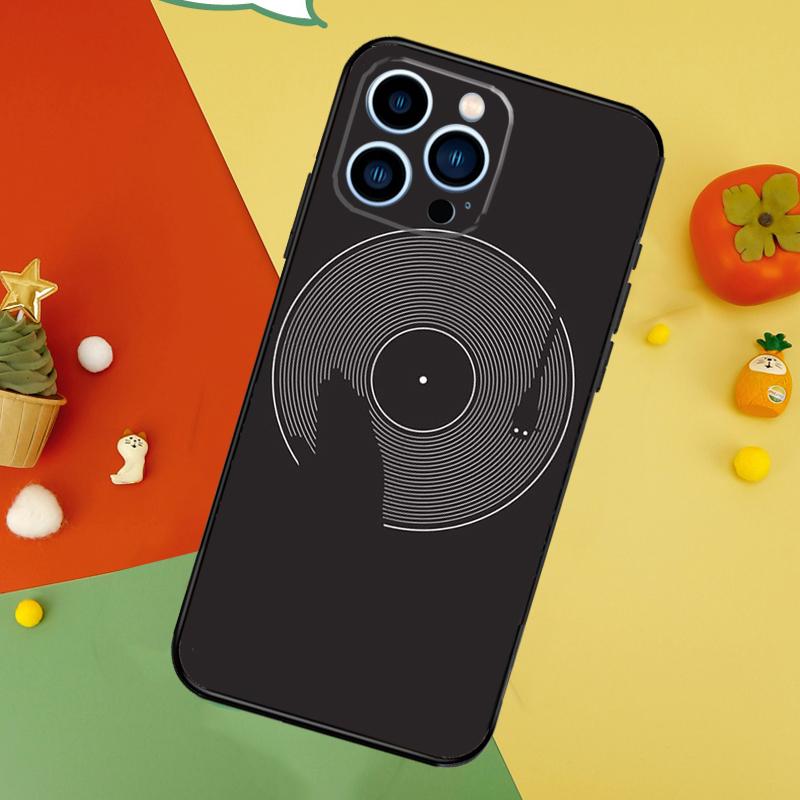 Vinyl DJ Record Art Cover For iPhone 13 12 Mini 11 14 15 16 Pro Max XS X XR 7 8 14 15 16 Plus Phone Case