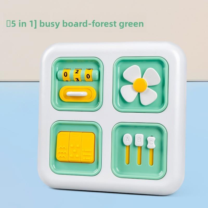 

Лабиринт с бусинами Ручной вращающийся вентилятор Нажимной переключатель Игровая доска Детская игрушка Plazz Для раннего развития