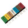 7pcs 5-30 A Circuit Breaker Blade Fuse Automatic Resetting Fit For Cars Trucks