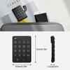 19 Keys Numeric Keypad Bluetooth External Number Pad for for Laptop PC Accounting Supplies