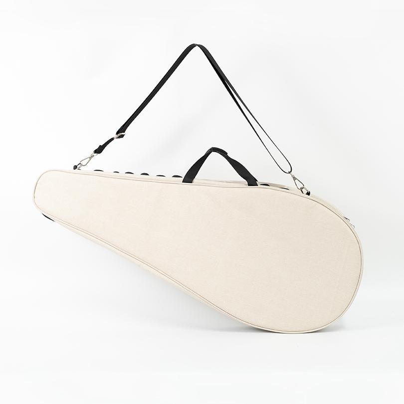 Waterproof Tennis Racket Sleeve Handheld Single-Shoulder Racket Bag Insulated Compartment