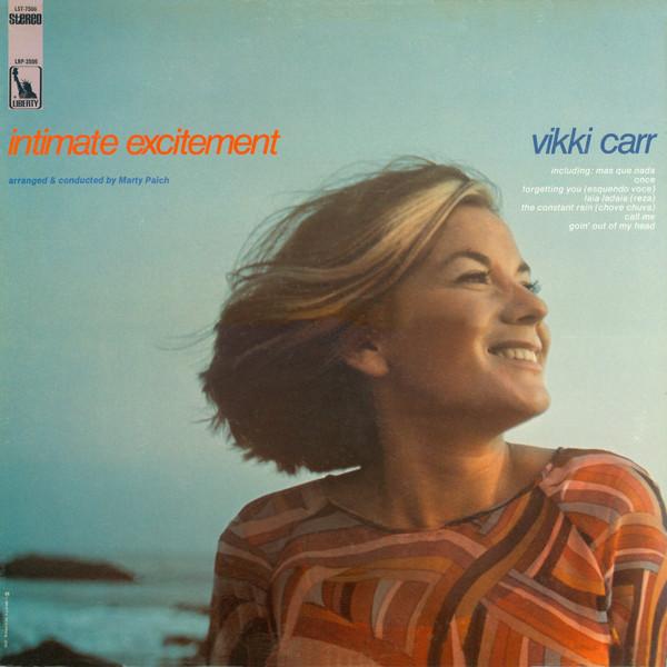 

LP Record VIKKI CARR Intimate Excitement LST7506 Liberty 1967 US Jazz Used
