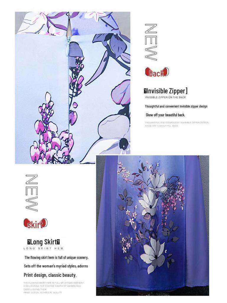 Refined Summer Cheongsam for Young Style Performances