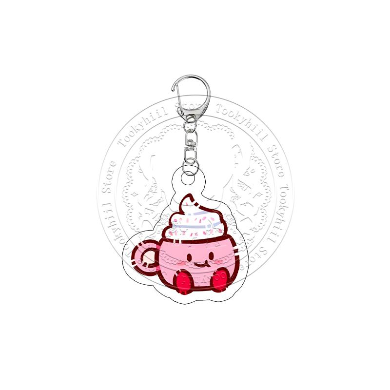 

Kirby Acrylic Keychain Kawaii Girl Anime Cartoon Acg Pendant Exquisite Bag Decoration Waterproof Accessories Birthday Gift 4-5CM