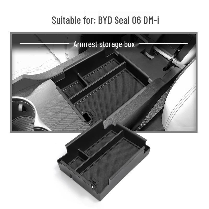 

BYD Seal 06 DMI (2024-2026) Armrest Storage & Console Organizer for Interior Modification