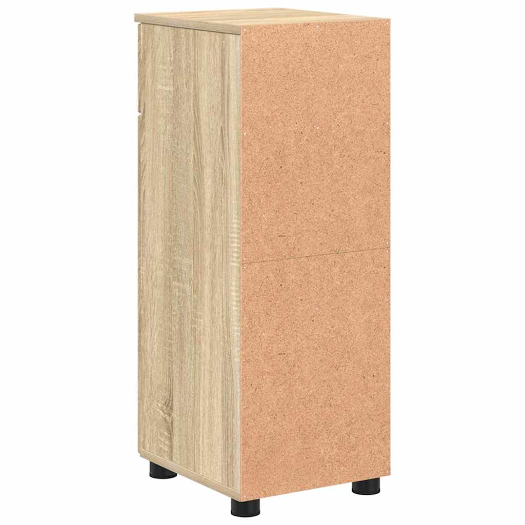 Bathroom Cabinet with Drawers Sonoma Oak 30 x 35 x 80 cm