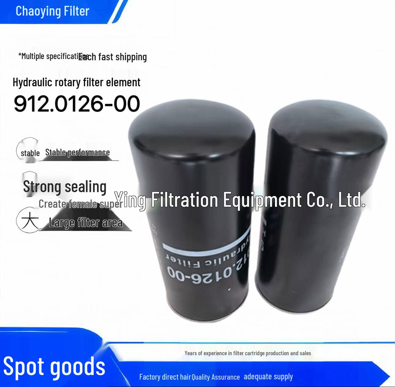 

Chao Ying Cone Crusher Hydraulic Gear Oil Filter 912.0126-00