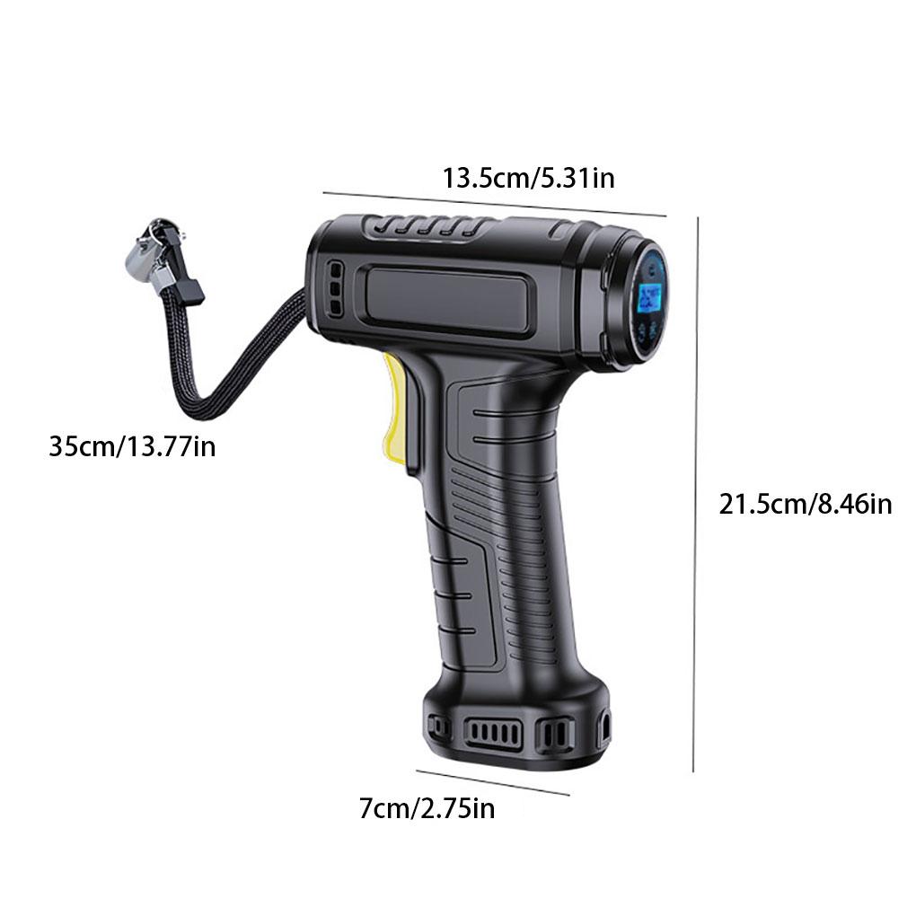 Cordless Car Tyre Inflator Inflator Tire Inflator Inflatable Pump Car Air Compressor Powerful
