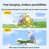 360° Rotatable Rotating Windmill Bird Perch Colorful Design Chew-Proof Construction Parrot Play Rack Easy Assemble