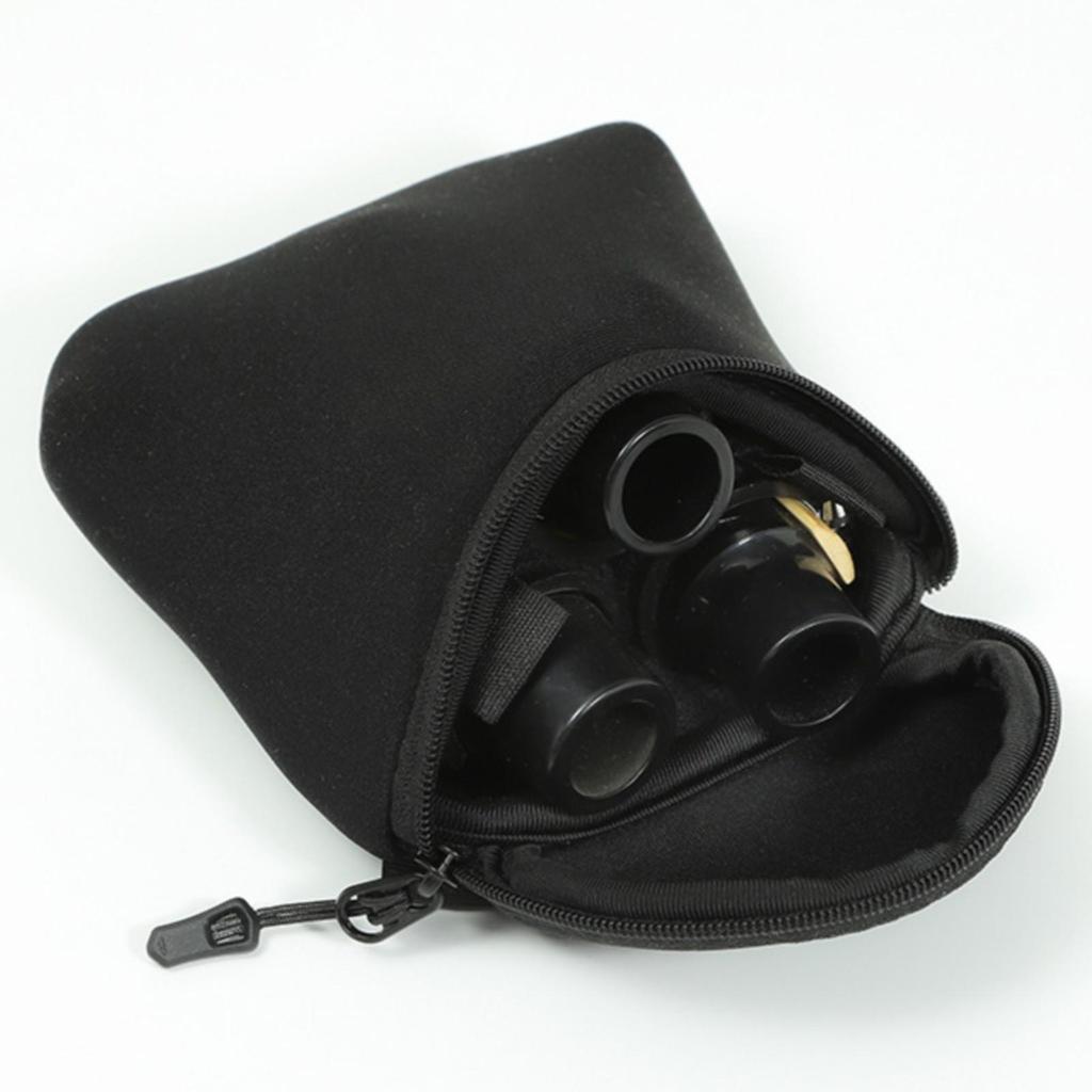 3 Pieces Padded Textile Instrument Tip Cover Case Dark softSided