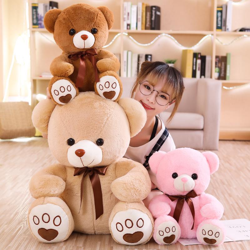 Cute Hug Teddy Bear Plush Toy - Valentine's & Birthday Gift for Girls