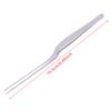 1Pcs Stainless Steel Tweezers Professional Ear Cleaner Care Ear-Pick Tool Bending Tweezers Ear Cleaner Ear Care Tool