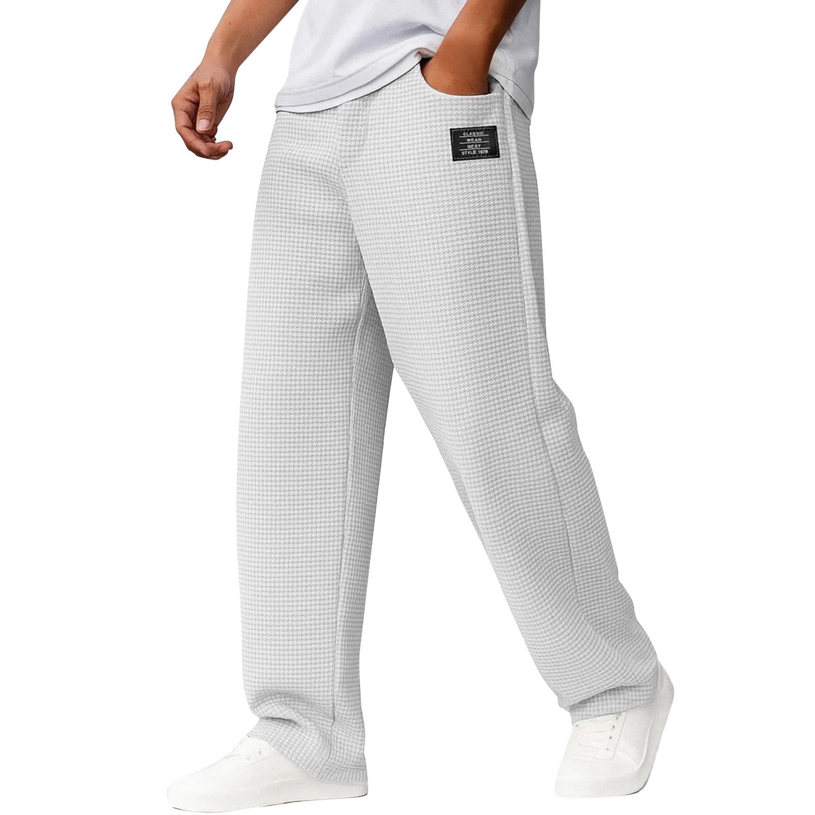 

Мужские однотонные свободные спортивные штаны Мужские повседневные модные спортивные штаны XXXL