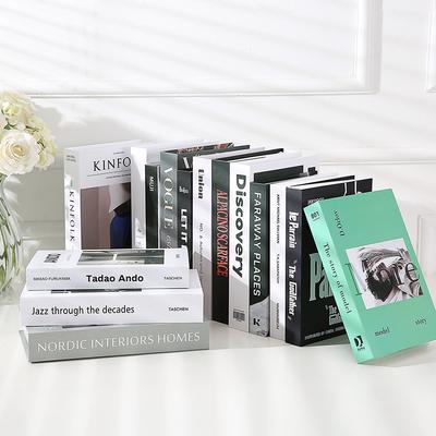 1 Stück Dekorative Bücher Offen Luxuriöse Fake-Buch Aufbewahrungsbox Couchtisch Regal Innendekoration Geschenke Sind Modisch Wohnkultur