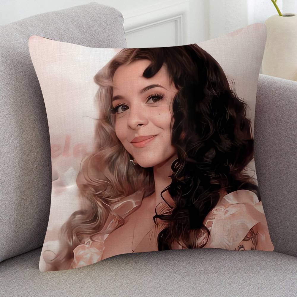 Singer Melanie Martinez Cute Cartoon Two-dimensional Pillowcase Bedroom Sofa Cushion Cover Nap Pillow Cover