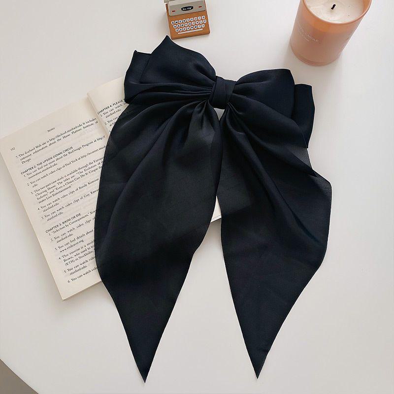 

Очаровательная заколка-бант 2023 года: Длинный, развевающийся аксессуар для волос в стиле супер-феи black чёрный