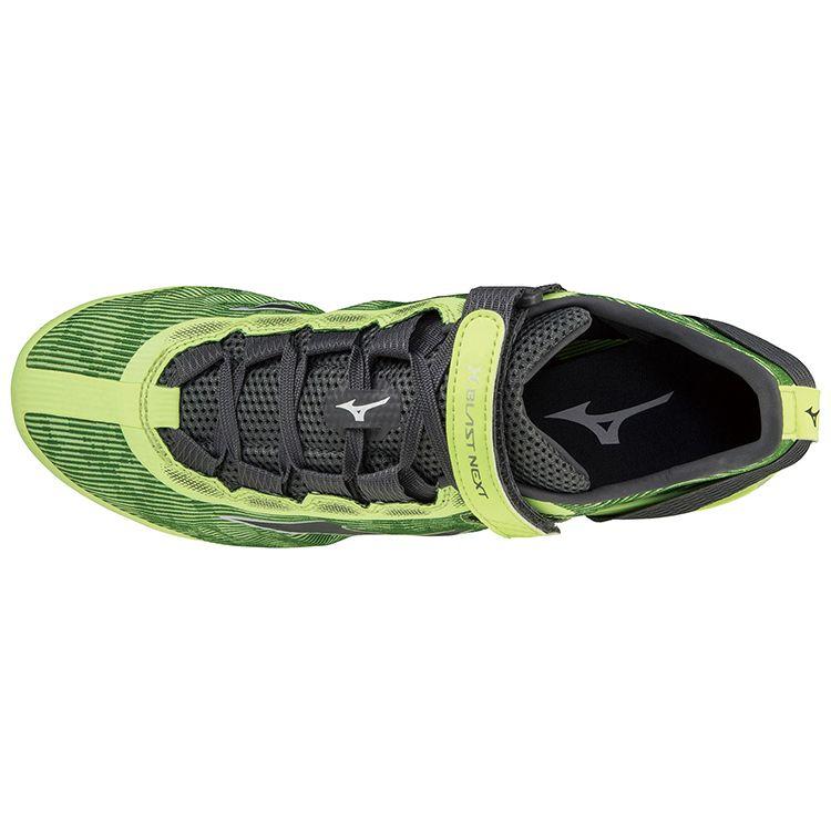 Mizuno X Blast Next 2 Athletic Shoes Comfortable Fabric Leather Non-Slip Wear-Resistant Breathable Low-Top Sprint Running Shoes U1GA220481