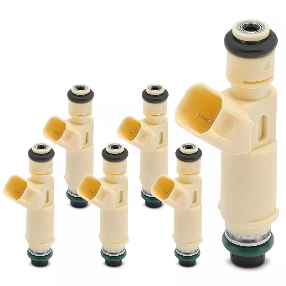 6Pcs Fuel Injector For Mazda Tribute 2001 2002 2003 2004 V6 3.0L FJ830 AJ0313250