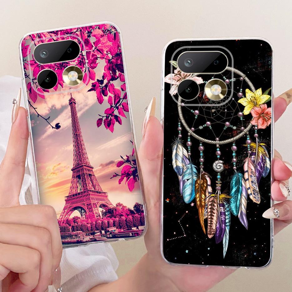 For Realme 16 Pro Plus Case RMX5131 Cute Cat Peacock Painted Cover Soft Slim Phone Case For Realme 16 Pro Realme16 Pro+ 5G Shell