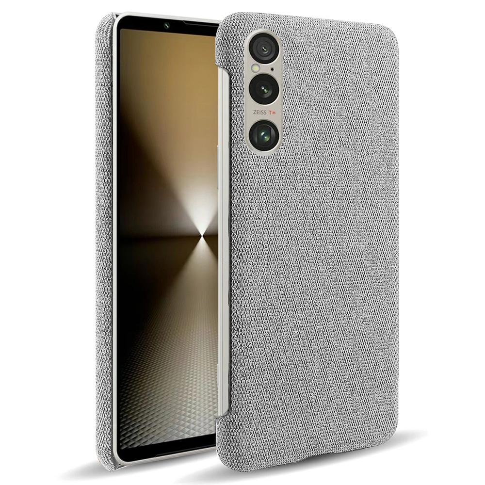 Für Sony Xperia 1 VI Hülle Stoff+PC Schutzhülle