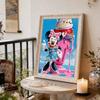 Disney Pearl Painting Minnie Giant Ice Cream Sundae Creative Art 5D Pearl Embroidery Cross Stitch Kit Handmade DIY Home and Room Decor Gift