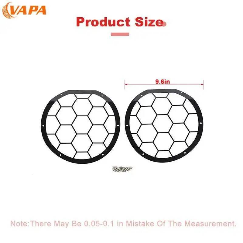 Car Headlight Metal Decoration Lamp Protective Cover for Suzuki Jimny 2019 Up Exterior Accessories