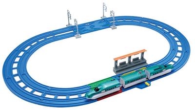 TAKARA TOMY Plarail Lane E5 Serisi Shinkansen Hayabusa Temel Set G290 x Y230 x D125mm Haç!