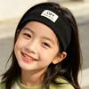 Korean Style Girls' Knit Headband: Wide, Sweat-Absorbing, Trendy Sports Hair Accessory for All Seasons