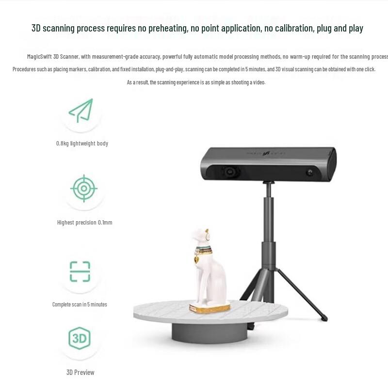ALLCCT Sense Pro Handheld 3D Scanner