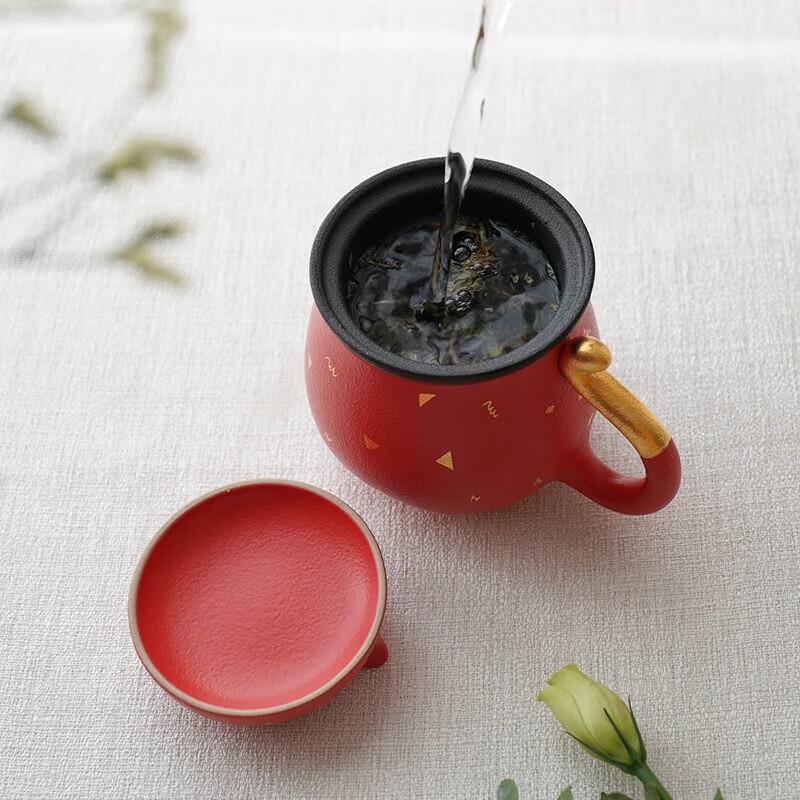 

Edenus Lucky Cat Tea Mug with Filter