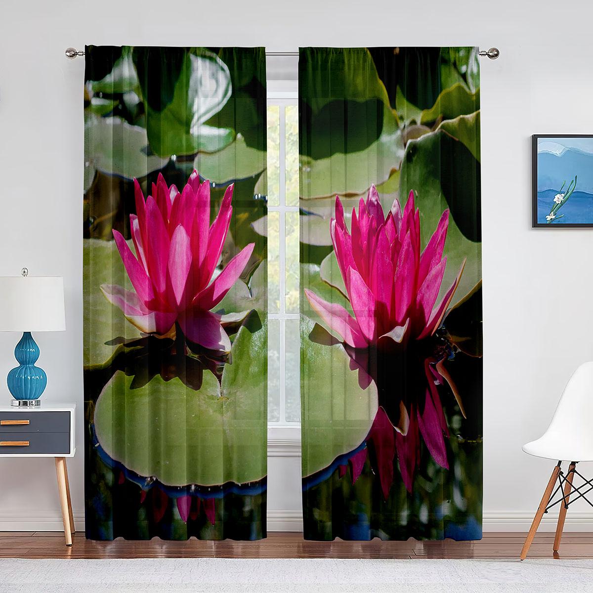 Цветок лотоса с розоватыми лепестками — фото 9