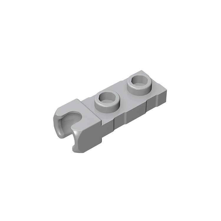 20 Stück MOC Kompatible Bausteine 14418 Platte Modifiziert 1 x 2 mit Kleiner Kugelpfannen-Aufnahme am Ende Bausteine Teile DIY