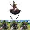 Halloween Headband Day of the Death Witch Hat Hairband Party Gathering Headpiece