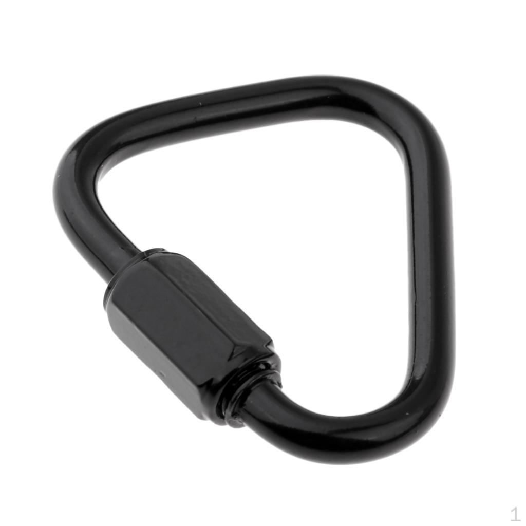 Fastener Hook Carabiner Keychain Camping Hiking