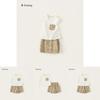 Cartoon Kids Summer Vest And Shorts Set With Cotton Fabric For Ages 3 To 8